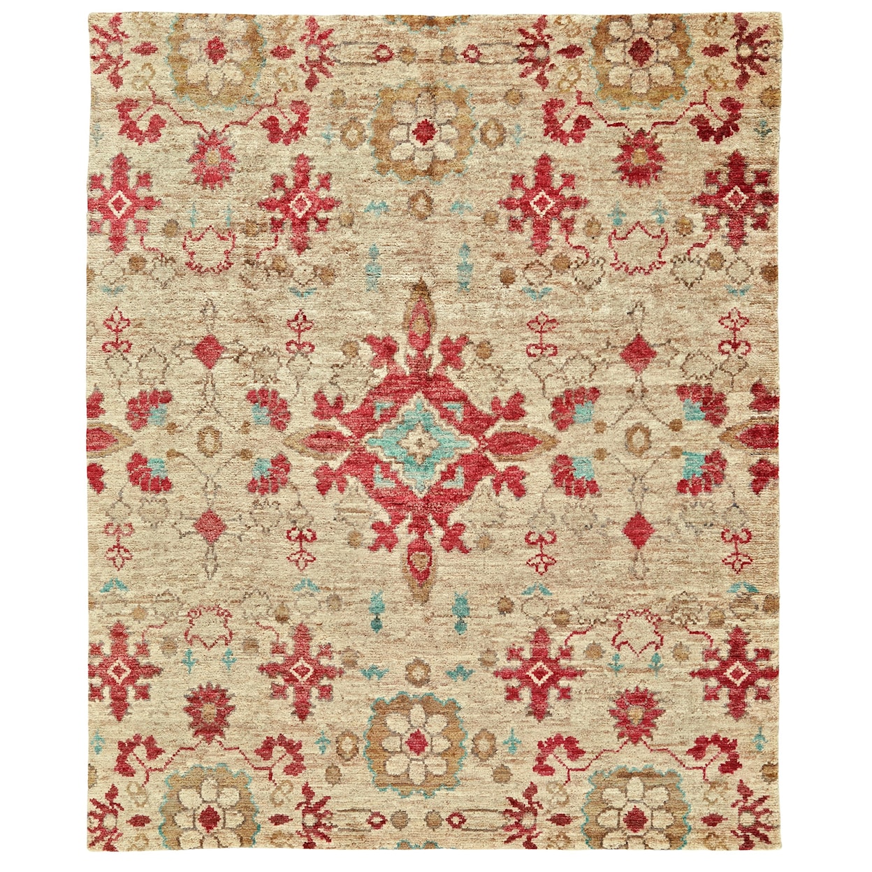 Feizy Rugs Neela Beige 8'-6" x 11'-6" Area Rug