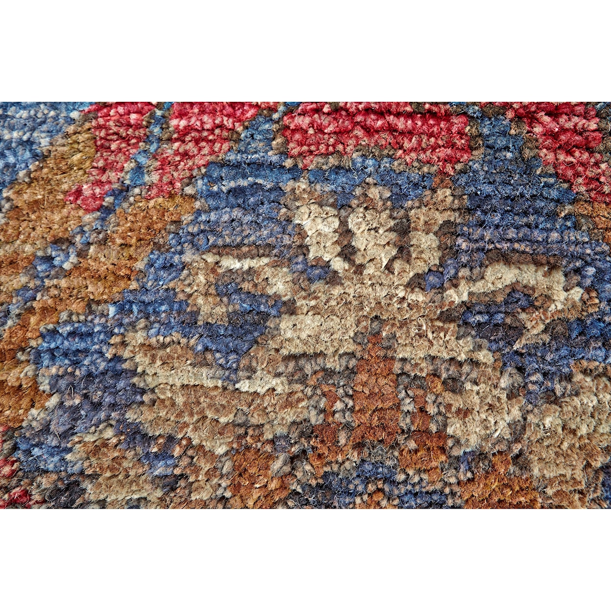 Feizy Rugs Neela Navy/Multi 9'-6" x 13'-6" Area Rug