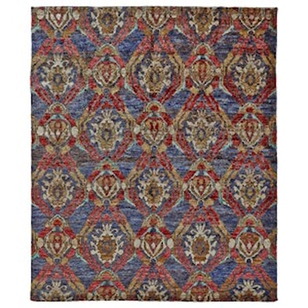 Navy/Multi 9'-6" x 13'-6" Area Rug
