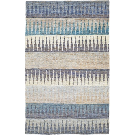 Indigo 5'-6" x 8'-6" Area Rug