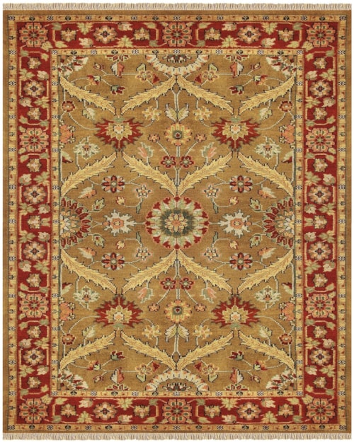 Gold Red 8'6"x11'6" (Available in Multiple Sizes)