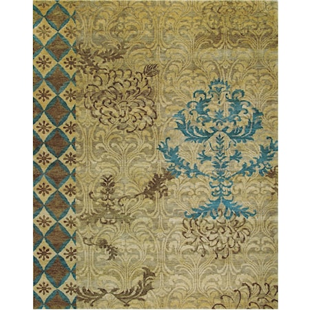 Camel 5'-6" x 8'-6" Area Rug