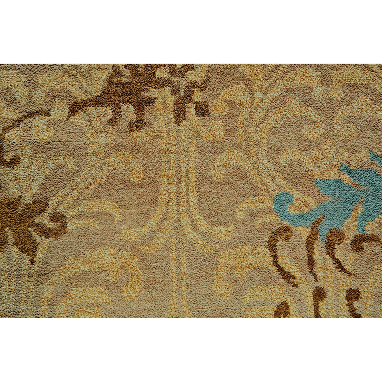 Feizy Rugs Qing Camel 5'-6" x 8'-6" Area Rug