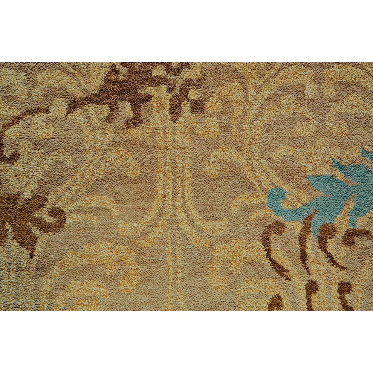 Feizy Rugs Qing Camel 8'-6" x 11'-6" Area Rug