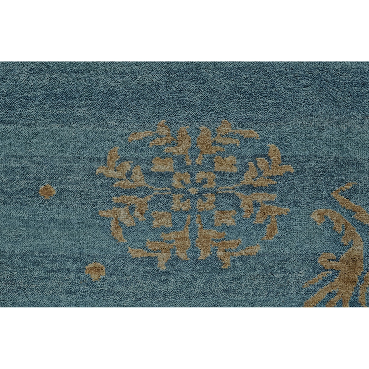 Feizy Rugs Qing Teal 4' x 6' Area Rug