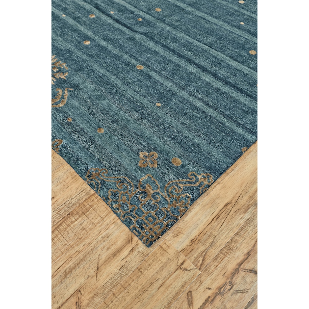 Feizy Rugs Qing Teal 2' x 3' Area Rug