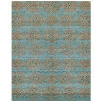 Teal 4' x 6' Area Rug