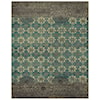 Feizy Rugs Qing Silver Sage 4' x 6' Area Rug