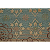 Feizy Rugs Qing Silver Sage 5'-6" x 8'-6" Area Rug