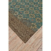 Feizy Rugs Qing Silver Sage 2' x 3' Area Rug