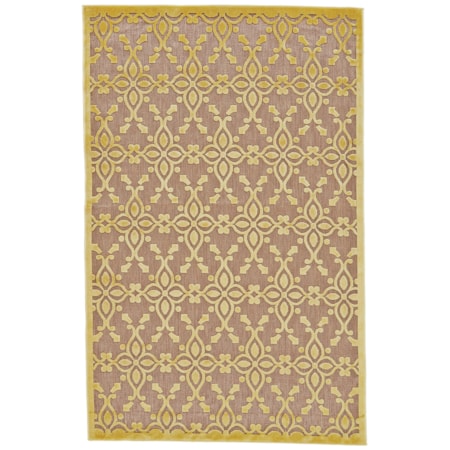 Tan/Yellow 7'-6" X 10'-6" Area Rug