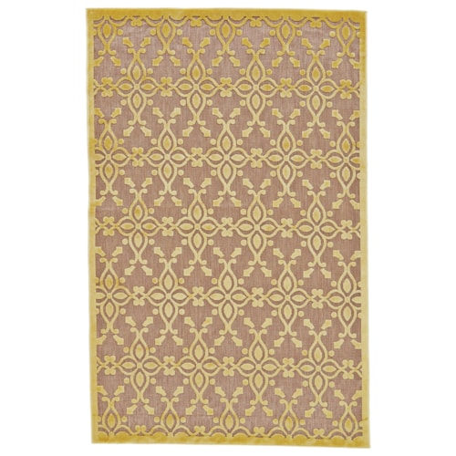 Tan/Yellow 7'-6" X 10'-6" Area Rug