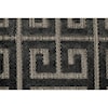 Feizy Rugs Raphia II Black/Charcoal 2'-1" X 4' Area Rug