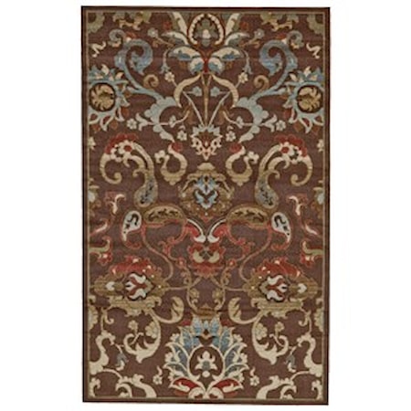 Chocolate 2'-2" x 4' Area Rug