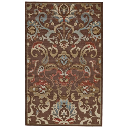 Chocolate 5' x 8' Area Rug