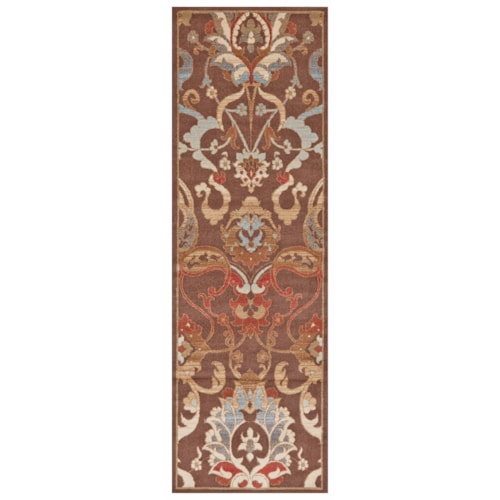 Chocolate 2'-10" X 7'-10" Runner Rug