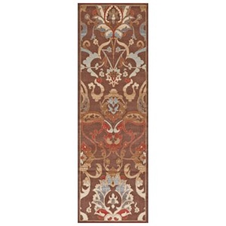 Chocolate 2'-10" X 7'-10" Runner Rug