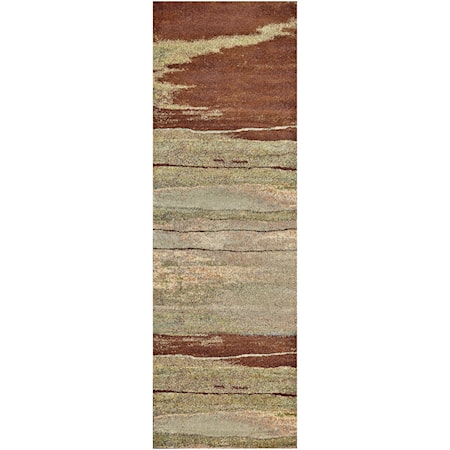 Chocolate 2'-10" X 7'-10" Runner Rug