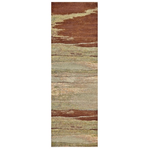 Chocolate 2'-10" X 7'-10" Runner Rug