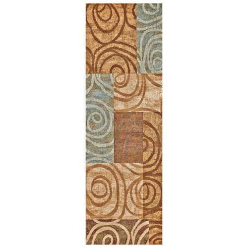 Chocolate 2'-10" X 7'-10" Runner Rug
