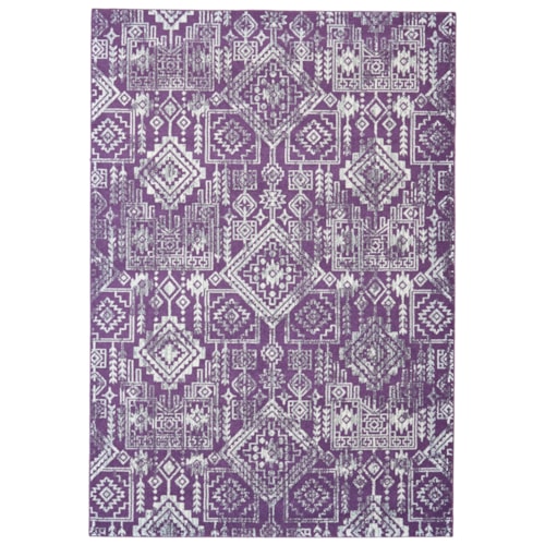 Violet 2'-2" x 4' Area Rug
