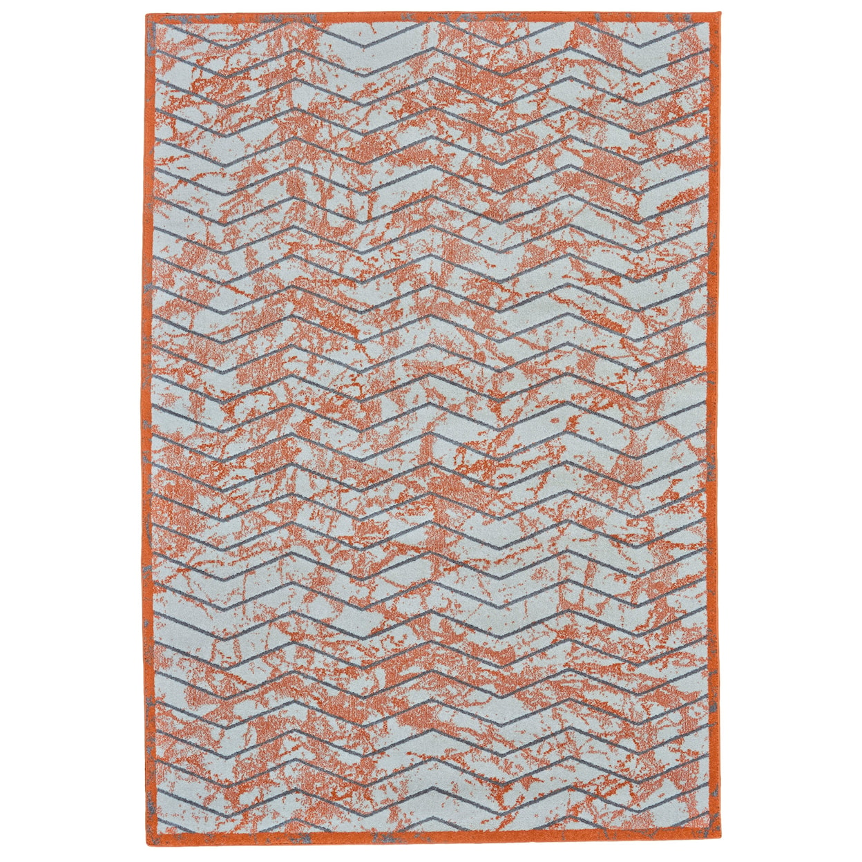 Feizy Rugs Samos Nectarine 5' x 8' Area Rug