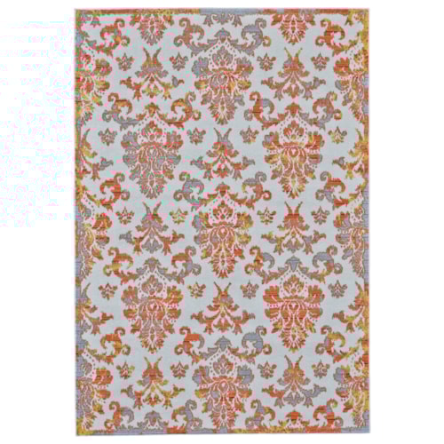 Apricot 2'-2" x 4' Area Rug
