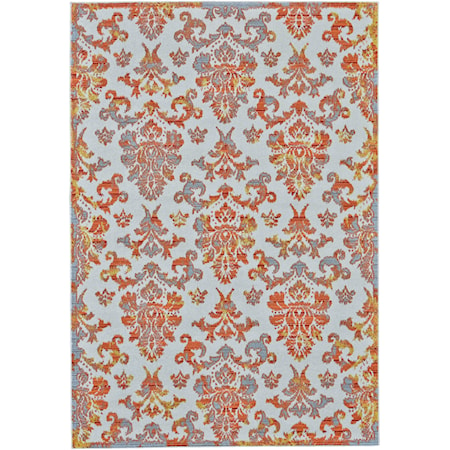 Apricot 8' X 11' Area Rug