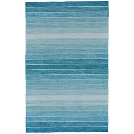 Aqua 9'-6" x 13'-6" Area Rug