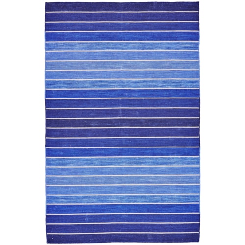 Blue 5' x 8' Area Rug