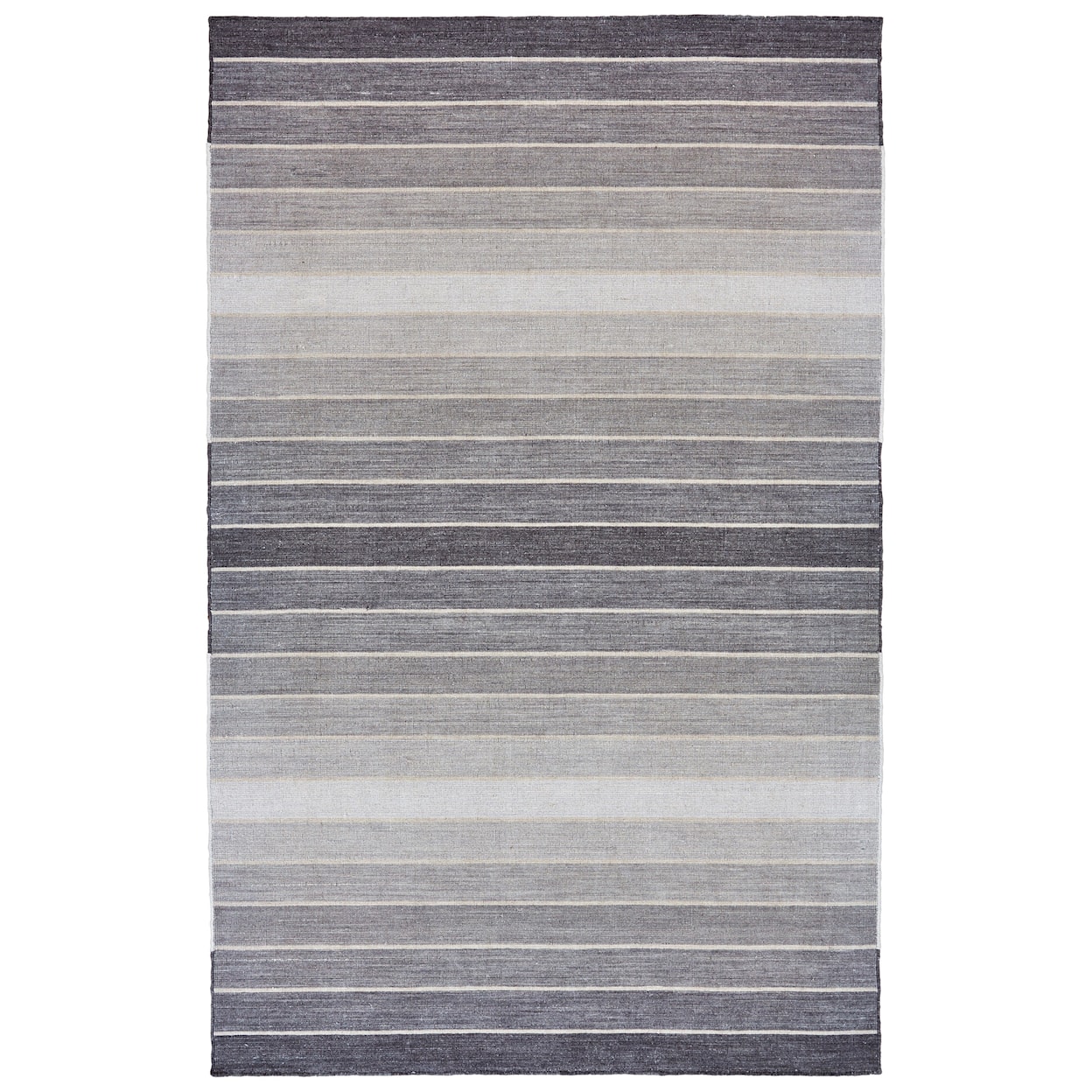 Feizy Rugs Santino Light Gray 9' x 9 Square Area Rug