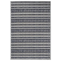 Gray/Silver 2'-2" x 4' Area Rug