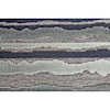 Feizy Rugs Saphir Callo Gray/Silver 5'-3" X 7'-6" Area Rug