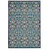 Feizy Rugs Saphir Callo Gray/Charcoal 2'-2" x 4' Area Rug