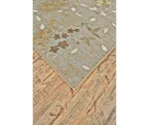 Feizy Rugs Saphir Mah Pewter/Sage 2'-2" x 4' Area Rug