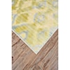 Feizy Rugs Saphir Mah Cream/Sage 2'-2" x 4' Area Rug