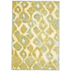 Feizy Rugs Saphir Mah Cream/Sage 5'-3" X 7'-6" Area Rug