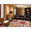 Feizy Rugs Saphir Obzeet Cream/Nutmeg 7'-6" X 10'-6" Area Rug