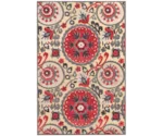 Feizy Rugs Saphir Obzeet Cream/Nutmeg 2'-6" x 8' Runner Rug