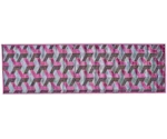 Feizy Rugs Saphir Rubus Dark Gray/Raspberry 2'-2" x 4' Area Rug