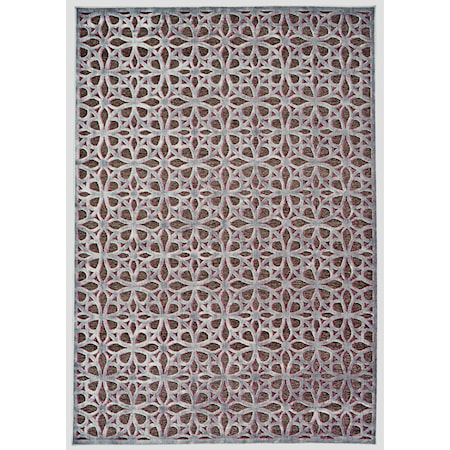 Dark Gray/Dark Gray 2'-2" x 4' Area Rug