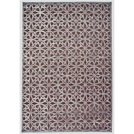Dark Gray/Dark Gray 5'-3" X 7'-6" Area Rug