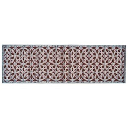 Dark Gray/Dark Gray 2'-6" x 8' Runner Rug