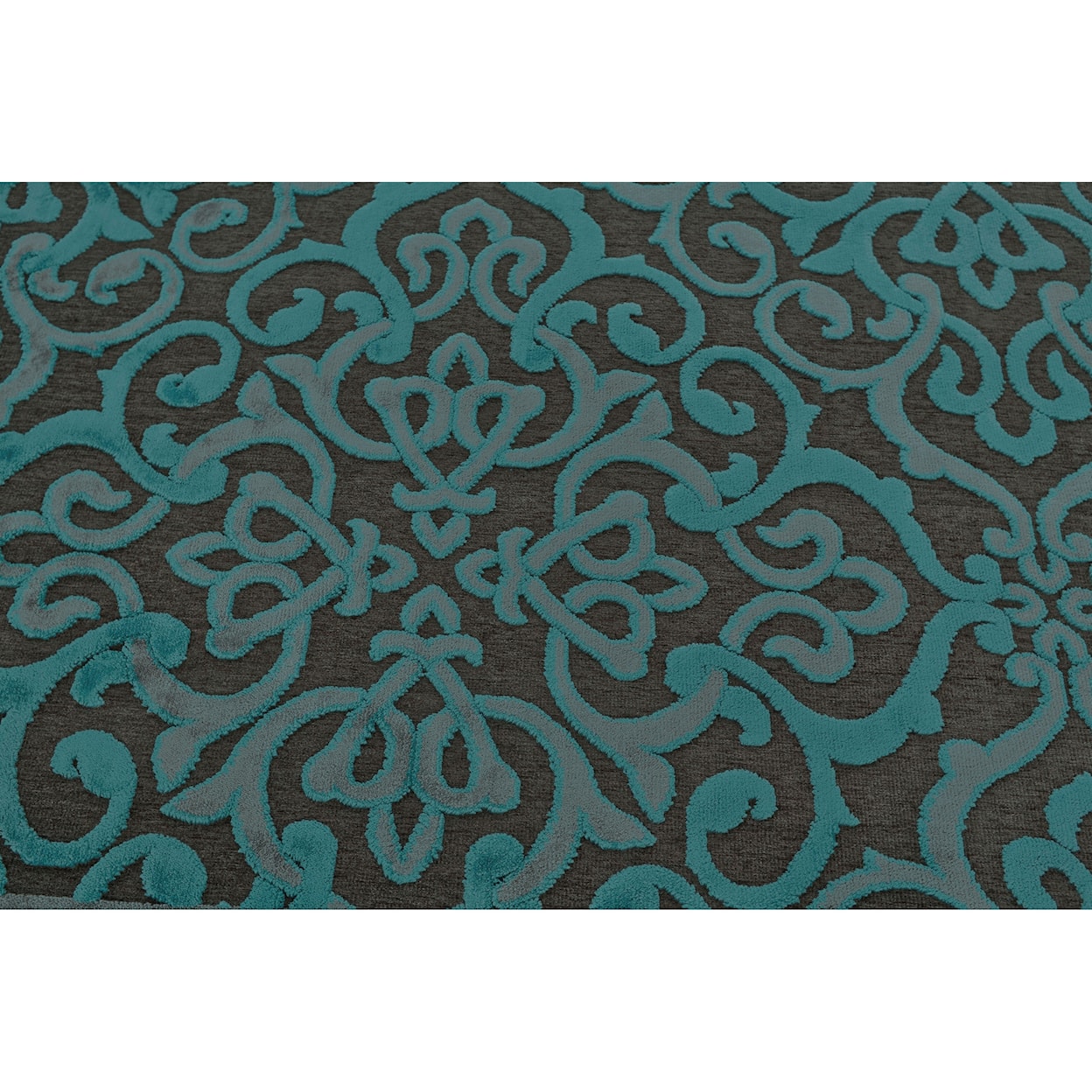 Feizy Rugs Saphir Yardley Dark Gray/Marine 7'-6" X 10'-6" Area Rug