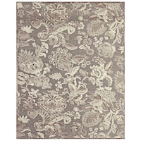 Pewter/Gray 5'-3" X 7'-6" Area Rug