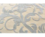 Feizy Rugs Saphir Zam Cream/Silver 2'-6" x 8' Runner Rug