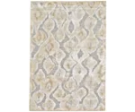 Feizy Rugs Saphir Zam Pewter/Gray 2'-6" x 8' Runner Rug