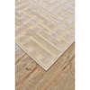 Feizy Rugs Saphir Zam Cream/Ecru 2'-2" x 4' Area Rug