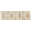 Feizy Rugs Saphir Zam Cream/Ecru 2'-2" x 4' Area Rug