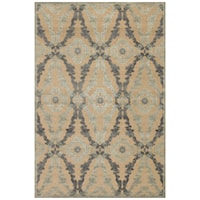 Ivory/Silver 2'-2" x 4' Area Rug